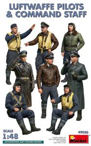 Luftwaffe Pilots and Command Staff &middot; MA 49026 &middot;  Miniart &middot; 1:48