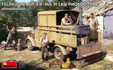 Dt. Feldküche 3,6-36S 3t LKW PmQ600 · MA 53037 · Miniart · 1:35 Dt. Feldküche 3,6-36S 3t LKW PmQ600 · MA 53037 · Miniart · 1:35