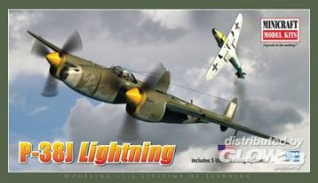 P-38 Lightning USAAF/ETO · MIN 11649 · Minicraft Model Kits · 1:48 P-38 Lightning USAAF/ETO · MIN 11649 · Minicraft Model Kits · 1:48