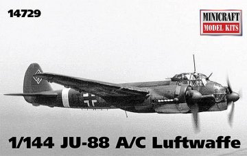 Junkers Ju 88 A/C · MIN 14729 ·  Minicraft Model Kits · 1:144