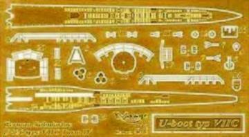 Deutsches U-Boot U 826 Typ VII C �tzsatz &middot; MG 01240413 &middot;  Mirage Hobby &middot; 1:400