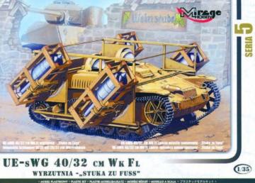 Stuka zu Fuss mit Wurfrahmen 40/32 cm · MG 35519 ·  Mirage Hobby · 1:35