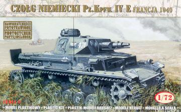 German Tank Pz.Kpfw.IVE France 1940 &middot; MG 72863 &middot;  Mirage Hobby &middot; 1:72
