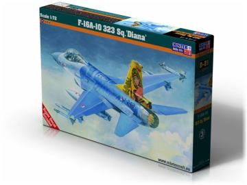 F-16A-10 323 Sq. Diana · MC D21 ·  Mistercraft · 1:72