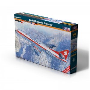 Se-210 Caravelle Swissair &middot; MC D48 &middot;  Mistercraft &middot; 1:144