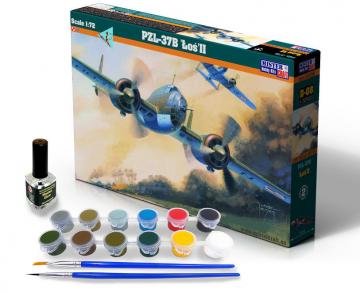 PZL P-37B Los II - Model Set &middot; MC SD08 &middot;  Mistercraft &middot; 1:72