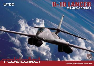 B-1B Lancer Strategic Bomber · MOD UA72203 ·  Modelcollect · 1:72