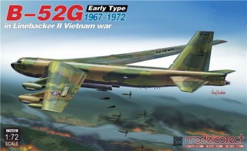 B-52G early type in Linebacker II Vietnam war 1967-1972 &middot; MOD UA72210 &middot;  Modelcollect &middot; 1:72