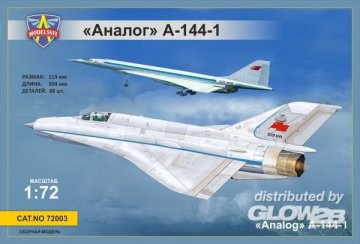 MiG-21i first prototype (Analog A-144-1) · MSV 72003 ·  Modelsvit · 1:72