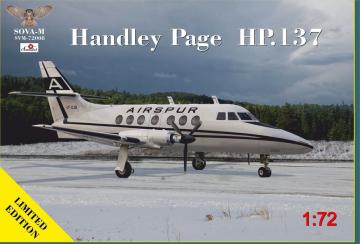 Handley Page HP.137 · MSV SVM72008 ·  Modelsvit · 1:72