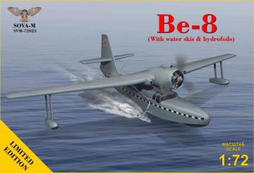 Be-8- Amphibian aircraft (with water skis & hydrofoils) - Limited Edition · MSV SVM72025 ·  Modelsvit · 1:72