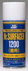 Mr. Surfacer 1200 Spray (170 ml) · GS B515 · Mr Hobby - Gunze Mr. Surfacer 1200 Spray (170 ml) · GS B515 · Mr Hobby - Gunze