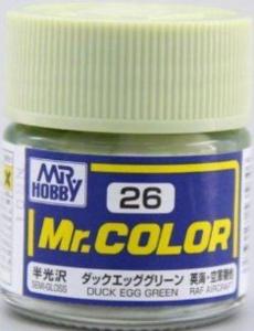 Mr. Color (10 ml) Dark Egg Green &middot; GS C026 &middot;  Mr Hobby - Gunze