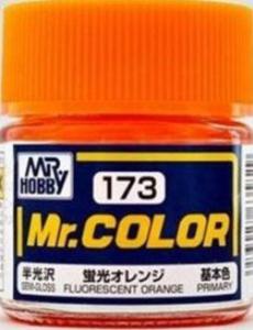 Mr. Color (10 ml) Fluorescent Orange &middot; GS C173 &middot;  Mr Hobby - Gunze