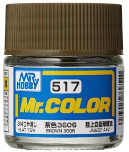 Mr. Color (10 ml) Brown 3606 · GS C517 · Mr Hobby - Gunze Mr. Color (10 ml) Brown 3606 · GS C517 · Mr Hobby - Gunze