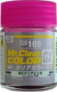 Mr. Clear Color GX (18 ml) Clear Pink · GS GX105 · Mr Hobby - Gunze Mr. Clear Color GX (18 ml) Clear Pink · GS GX105 · Mr Hobby - Gunze