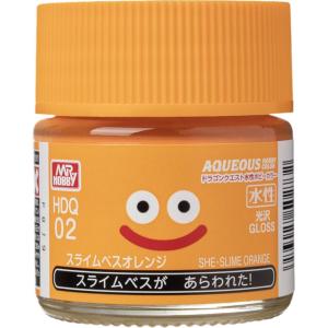 Aqueous Dragon Quest Color (10ml) She-Slime Orange · GS HDQ02 · Mr. Hobby - Gunze Aqueous Dragon Quest Color (10ml) She-Slime Orange · GS HDQ02 · Mr. Hobby - Gunze
