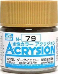 Acrysion (10 ml) Dark Yellow · GS N079 · Mr Hobby - Gunze Acrysion (10 ml) Dark Yellow · GS N079 · Mr Hobby - Gunze