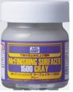 Mr. Finishing Surfacer 1500 Gray (40 ml) &middot; GS SF289 &middot;  Mr Hobby - Gunze