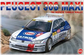 Peugeot 306 MAXI 96 Monte Carlo Rally · NB PN24009 ·  Nunu-Beemax · 1:24