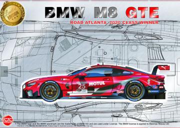 BMW M8 GTE 2020 Road Atlanta Class Winner · NB PN24043 ·  Nunu-Beemax · 1:24