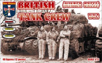 WWII British Tank Crew (Winter Dress) · ORI 72061 ·  Orion · 1:72