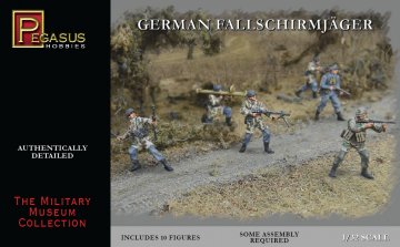 WWII: Deutsche Fallschirmjger · PGH 3204 ·  Pegasus Hobbies · 1:32