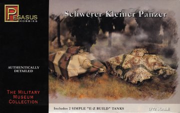 German Schwerer Panzer &middot; PGH 7605 &middot;  Pegasus Hobbies &middot; 1:72