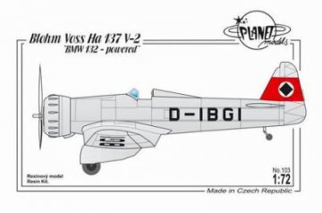 Blohm Voss Ha 137V-2 · PLM 103 · Planet Models · 1:72 Blohm Voss Ha 137V-2 · PLM 103 · Planet Models · 1:72