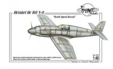 Heinkel He 100 V-8 World Speed Record · PLM 229 ·  Planet Models · 1:48