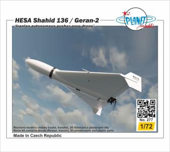 HESA Shahid 136 / Geran-2 &middot; PLM 277 &middot;  Planet Models &middot; 1:72