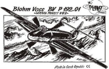 Blohm Voss BV P 192.01, WW II Projekte. · PLM CM72001 ·  Planet Models · 1:72