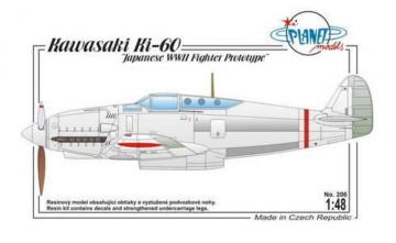 Kawasaki Ki-60  Japan, WWII &middot; PLM PLT206 &middot;  Planet Models &middot; 1:72