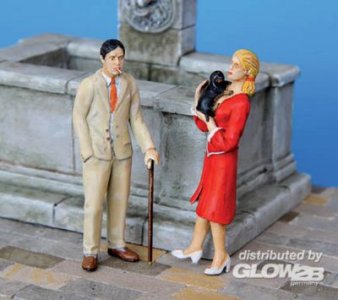 Treffen auf der Promenade · PM 00329 ·  plusmodel · 1:35