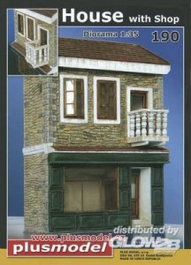 Haus mit Shop &middot; PM 35190 &middot;  plusmodel &middot; 1:35
