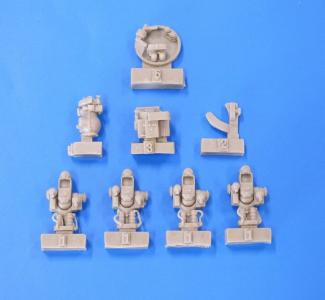 Bomb and gun sights - B-29 Superfortress &middot; PM AL4104 &middot;  plusmodel &middot; 1:48