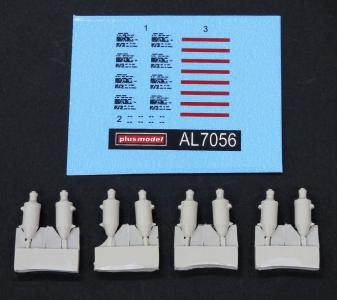US rocket engines &middot; PM AL7056 &middot;  plusmodel &middot; 1:72