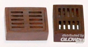 Gullideckel rechteckig &middot; PM EL032 &middot;  plusmodel &middot; 1:35