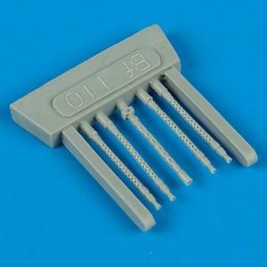 Messerschmitt Bf 110 E - Gun barrels [Eduard] &middot; QB 48143 &middot;  Quickboost &middot; 1:48