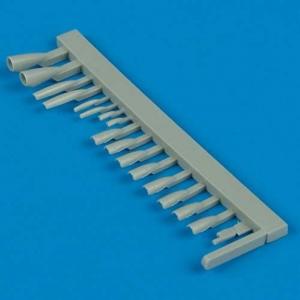 MiG-19 - Air intakes [Trumpeter] · QB 48156 ·  Quickboost · 1:48