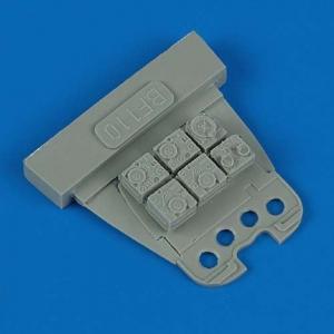 Messerschmitt Bf 110 - Radio set [Eduard] · QB 48177 ·  Quickboost · 1:48
