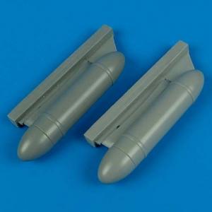 Hurricane - External fuel tank [Hasegawa] · QB 48259 ·  Quickboost · 1:48