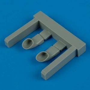 Nakajima Ki44-II - Exhaust [Hasegawa] &middot; QB 48302 &middot;  Quickboost &middot; 1:48