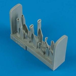 MiG-21MF - Air scoops [Eduard] &middot; QB 48367 &middot;  Quickboost &middot; 1:48