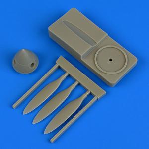 Curtiss P-40B/C Warhawk - Propeller w/tool [Bronco Models] &middot; QB 48783 &middot;  Quickboost &middot; 1:48
