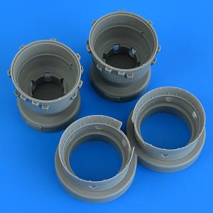 B-25J Mitchell - Cowlings & cooling flaps (closed pos.) [HKM] &middot; QB 49060 &middot;  Quickboost &middot; 1:48