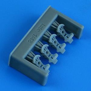 German Luftwaffe WWII pedals - late version &middot; QB 49156 &middot;  Quickboost &middot; 1:48