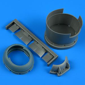 F6F-5 Hellcat - Cowling and cooling flaps (opened) [HobbyBoss] &middot; QB 49207 &middot;  Quickboost &middot; 1:48