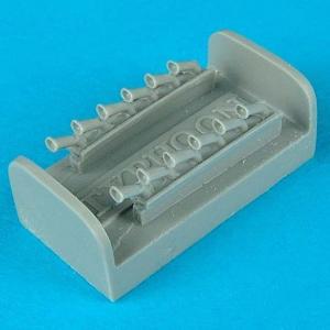 Hawker Typhoon - Exhaust [Academy] &middot; QB 72062 &middot;  Quickboost &middot; 1:72