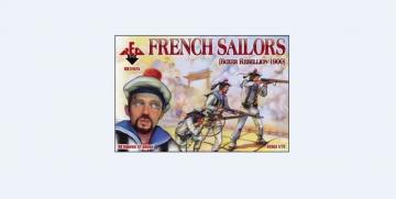 French sailors, Boxer Rebellion 1900 · RDB 72025 ·  Red Box · 1:72